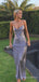 Popular V-neck Spaghetti Strap Mermaid Long Prom Dress, Evening Dress,PD133