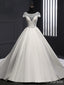 Elegant Lace A-line Long Wedding Dress, WD151