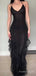 Sexy Black Halter Mermaid Long Prom Dress, Evening Dress,PD138