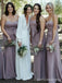 Simple Sweatheart Strapless Mermaid Long Bridesmaid Dress,  BD172