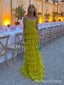 Elegant Off-Shoulder Mermaid Long Prom Dress, Evening Dress,PD144