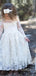 Lovely Lace A-line Long Flower Girl Dress,  FGD16