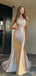 Simple One Sholder Mermaid Long Prom Dress, Evening Dress,PD146