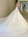 Gorgeous Sweatheart Off-Shoulder Lace A-line Long Wedding Dress, WD160