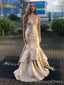 Elegant Sweetheart Strapless Mermaid Long Prom Dress, Evening Dress,PD149