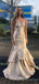 Elegant Sweetheart Strapless Mermaid Long Prom Dress, Evening Dress,PD149