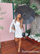 Elegant White  A-line Short Mini Homecoming Dress,  HD20