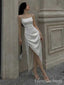 Elegant Spaghetti Strap A-line Split Side Long Prom Dress,Evening Dress,PD166