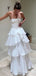 Gorgeous Strapless Ruffles A-line Long Prom Dress,Evening Dress,PD171