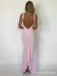 Elegant V-neck Spaghetti Strap Mermaid Long Prom Dress,Evening Dress,PD172