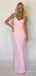 Elegant V-neck Spaghetti Strap Mermaid Long Prom Dress,Evening Dress,PD172