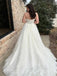 Elegant  Sweatheart Strapless A-line Long Wedding Dress,  WD11