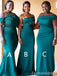 Mismatched Elegant Mermaid Long Bridesmaid Dress,BD204