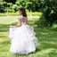 Cute Lace A-line Long Flower Girl Dress,  FGD17