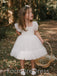 Lovely A-line Long Flower Girl Dress,  FGD18