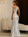 Sparkly One Shoulder Split Side Mermaid Prom Dress,Evening Dress,PD211
