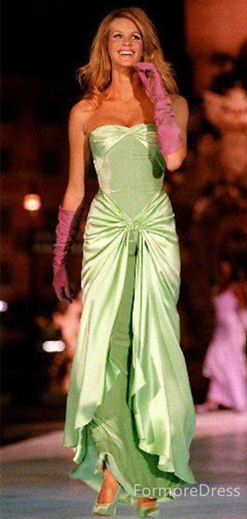 Elegant Strapless Mermaid Prom Dress,Evening Dress,PD213