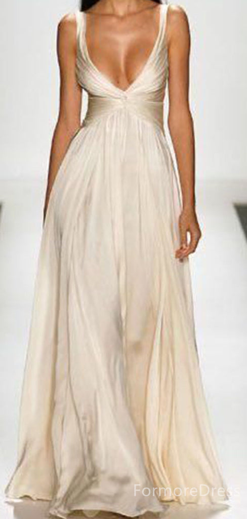 Sexy V-neck A-line Prom Dress,Evening Dress,PD214