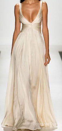 Sexy V-neck A-line Prom Dress,Evening Dress,PD214