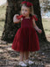 Lovely A-line Long Flower Girl Dress,  FGD19