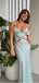 Unique Mermaid Spaghetti Strap Long Prom Dress,Evening Dress,PD20