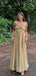 Elegant Sweatheart Strapless A-line Long Prom Dress,PD21