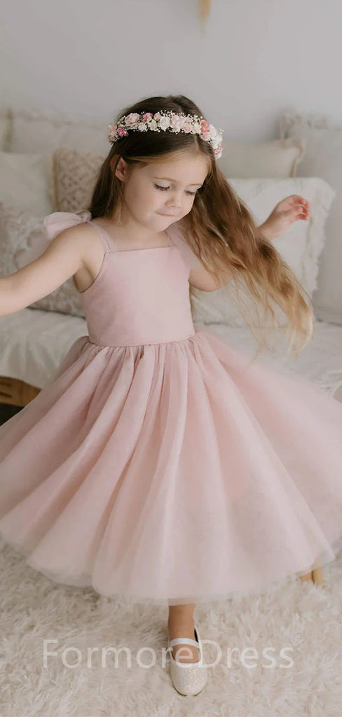 Lovely Spaghetti Strap A-line  Flower Girl Dress,  FGD22