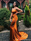 Elegant Square Spaghetti Strap Mermaid Long Prom Dress,Evening Dress,PD231