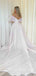 Elegant Sweatheart Off-shoulder A-line Long Wedding Dress,  WD16