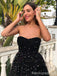 Elegant Sweatheart Strapless A-line Long Prom Dress,Evening Dress,PD234
