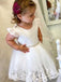 Sweet Flower Girl A-line Dress, Cute Flower Girl Dress,FGD03