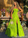 Elegant Strapless Split Side Mermaid Long Prom Dress,Evening Dress,PD242