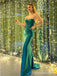 Elegant Spaghetti Strap Mermaid Long Prom Dress,Evening Dress,PD246