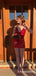 Sexy V-neck Spaghetti Strap Short Mini Homcoming Dress,  HD25