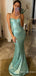 Sparkly Sequins Spaghetti Strap Mermaid Long Prom Dress,Evening Dress,PD251
