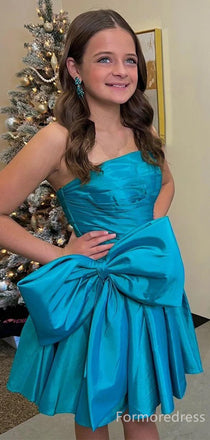 Elegant Strapless A-line Short Mini Homecoming Dress,  HD171