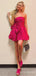 Elegant Strapless A-line Short Mini Homecoming Dress,  HD172
