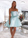 Elegant Strapless A-line Short Mini Homecoming Dress,  HD178