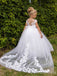 Lovely Lace A-line  Flower Girl Dress,  FGD27