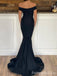 Elegant Off-Shoulder Strapless Mermaid Long Prom Dress,Evening Dress,PD260