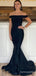 Elegant Off-Shoulder Strapless Mermaid Long Prom Dress,Evening Dress,PD260