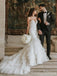 Elegant Sweatheart Strapless Mermaid Long Wedding Dress, WD186