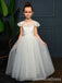 Lovely Lace A-line  Flower Girl Dress,  FGD30