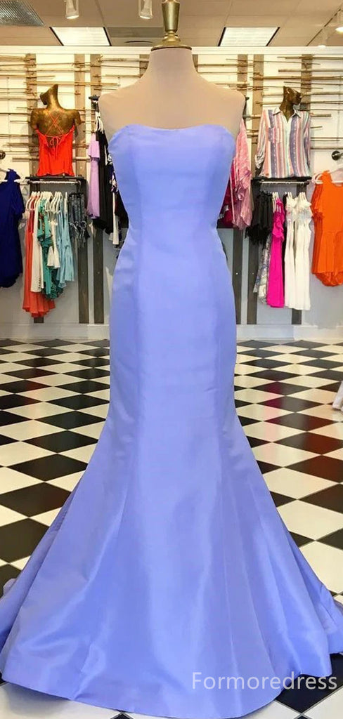 Elegant Strapless Mermaid Long Prom Dress,Evening Dress,PD265