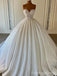 Elegant Sweatheart Strapless A-line Long Wedding Dress, WD193