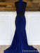 Elegant Halter Sleeveless Mermaid Long Prom Dress,Evening Dress,PD270