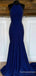 Elegant Halter Sleeveless Mermaid Long Prom Dress,Evening Dress,PD270