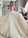 Gorgeous Sweatheart Lace Appliques A-line Long Wedding Dress, WD195