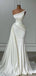 Elegant One Shoulder A-line Long Wedding Dress, WD196