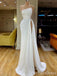 Simple Sexy Split Side Strapless A-line Long Wedding Dress, WD198